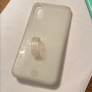 iPhone 10 max clear gradient loopy case